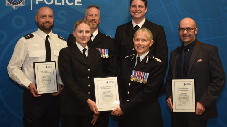 Dorset Police honour bravery and dedication at awards