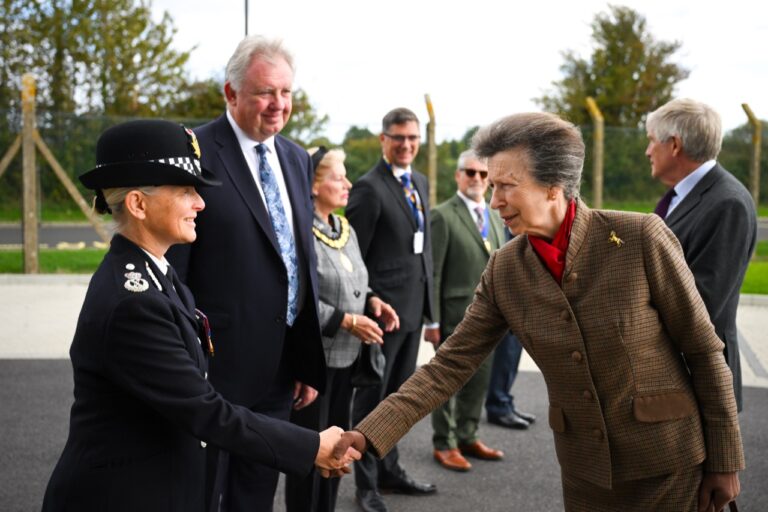 Photos: Princess Royal opens Dorset Police HQ