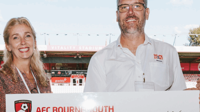 AFC Bournemouth donation supports families across Dorset