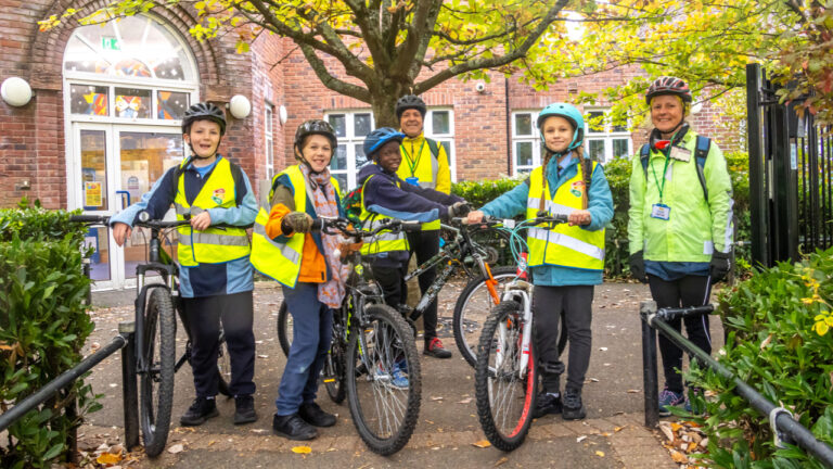 Dorset pupils embrace Cycle to School Week