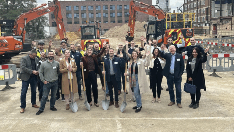 New affordable homes begin at former bingo site