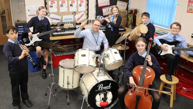Ferndown school hits high note with music award