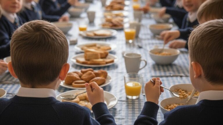 Elm Academy praised for leading breakfast club