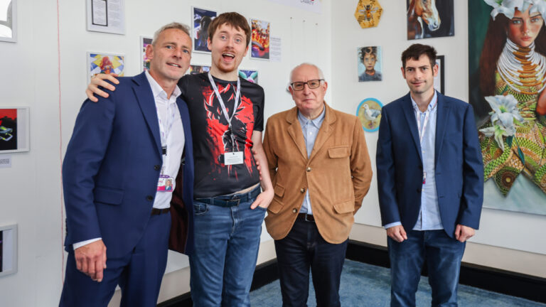 Creativity shines at Poole internship exhibition