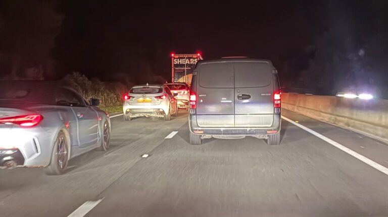 Live: A338 congestion following closure