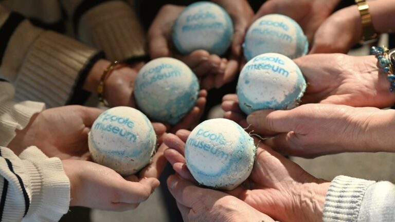 Lush makes bath bomb for Poole Museum