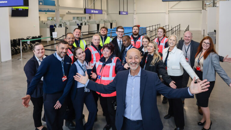 Bournemouth Airport opens new arrivals hall