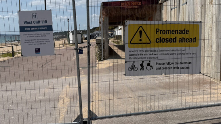 Cliff safety plan for BCP seafront coast