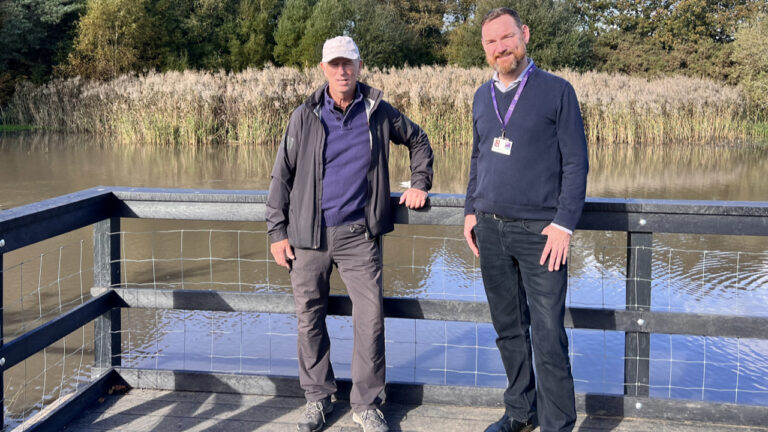 New platform opens at Queen’s Park pond