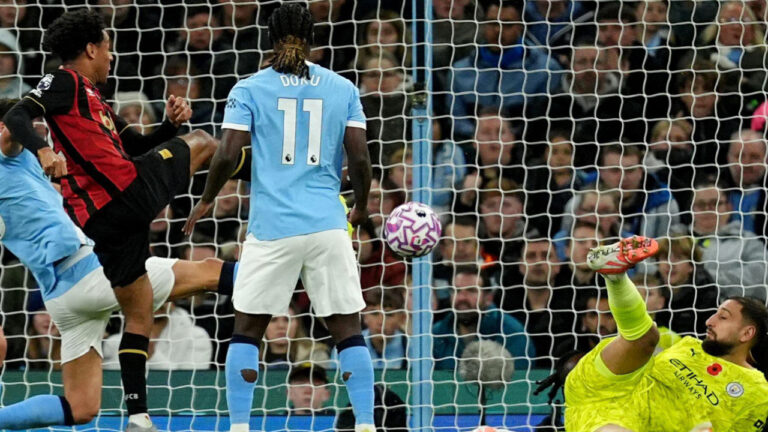 Cherries’ unbeaten run ends at Manchester City