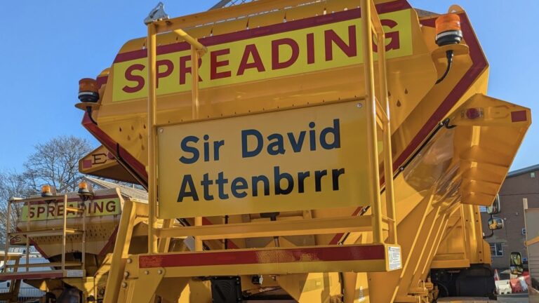 New names revealed for council gritters