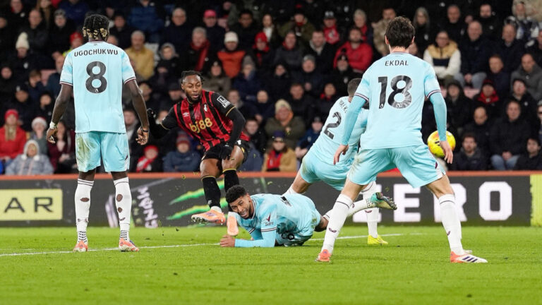 Late Burnley goal denies AFCB win