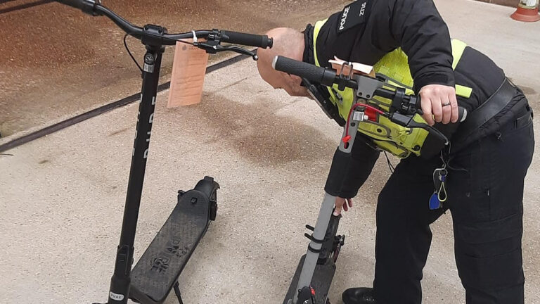 Illegal e-bikes seized after patrols