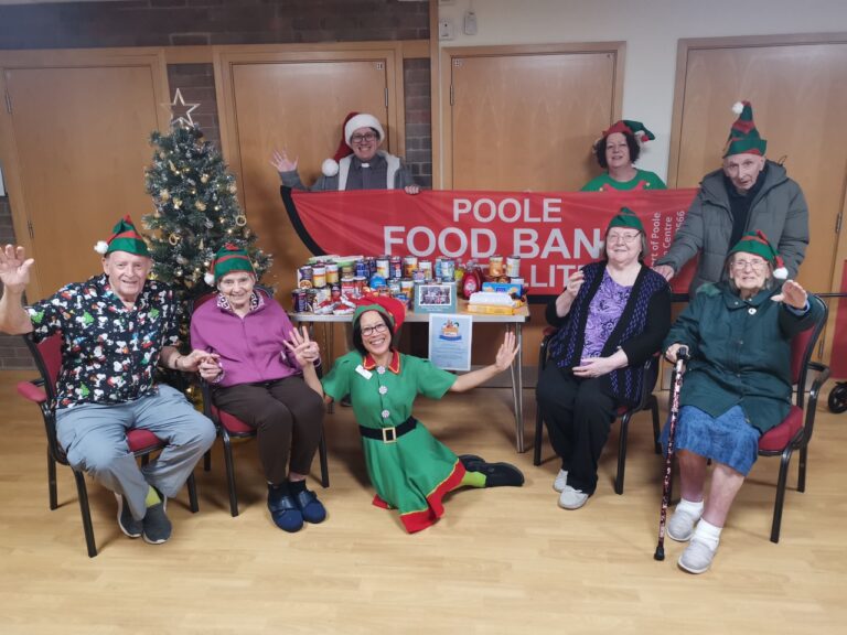 Care home gifts help Poole food bank