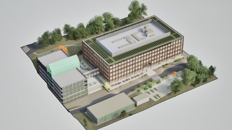 JP Morgan plans five storey extension
