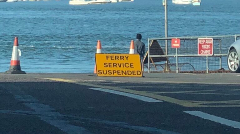 The Sandbanks Ferry suspended – live traffic updates