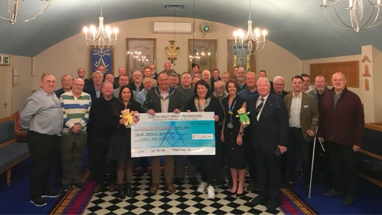Masonic Lodges support BEACH Appeal