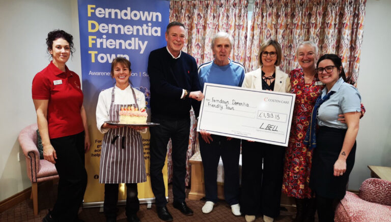 Care home raises funds for local dementia help