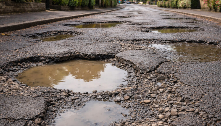 Potholes prompt amber alert for BCP roads