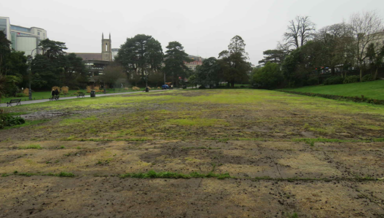 Concerns raised over damage at Lower Gardens