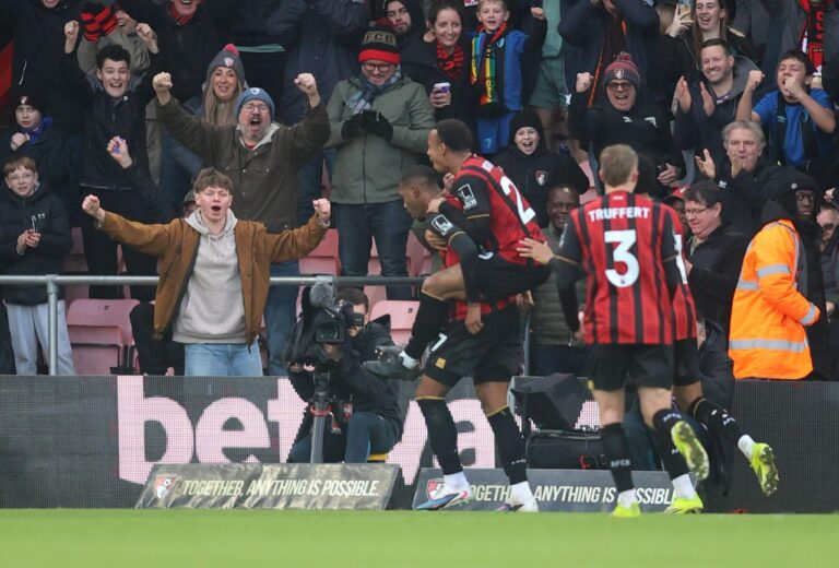 Debut Rayan goal earns Bournemouth Villa draw