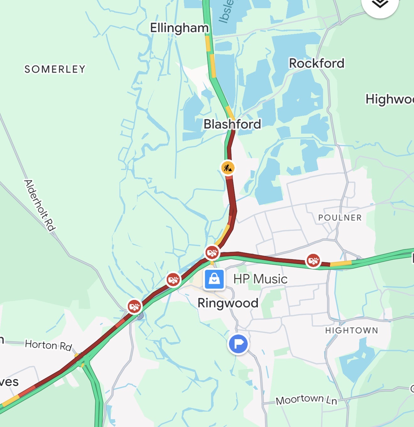 Live: A31 partially blocked