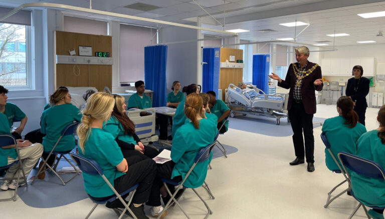 Mayor sees future skills training at Poole campus