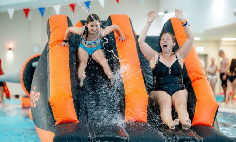 New pool inflatable for Stokewood Leisure