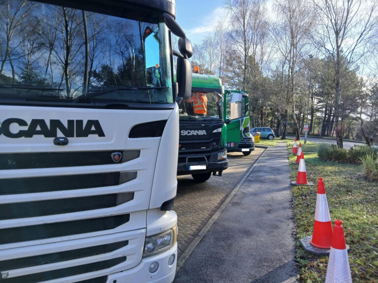 Commercial vehicle safety crackdown
