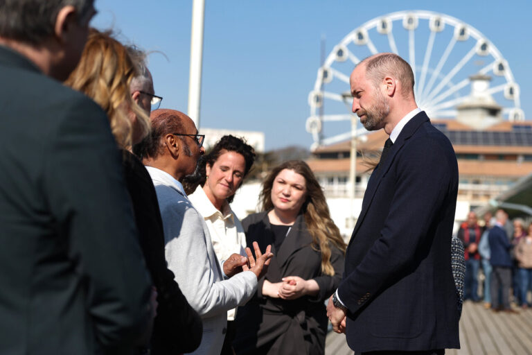 Prince of Wales visits Bournemouth homelessness project