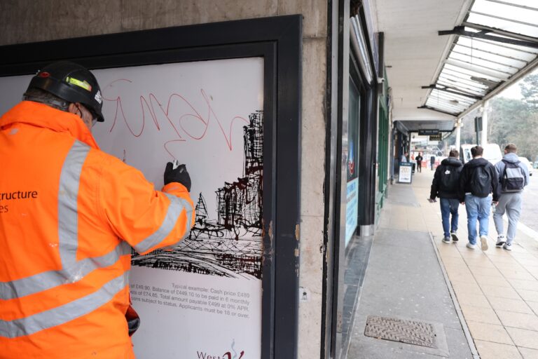 Graffiti removal stepped up in Bournemouth