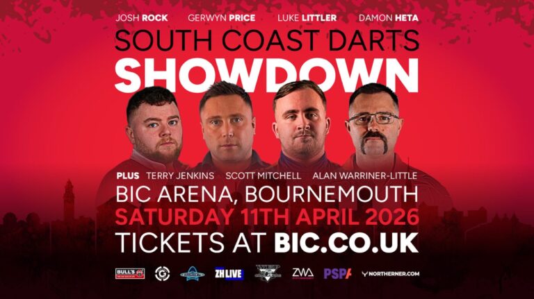 Top darts stars return to Bournemouth