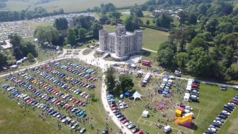 Dorset motor show returns to Lulworth