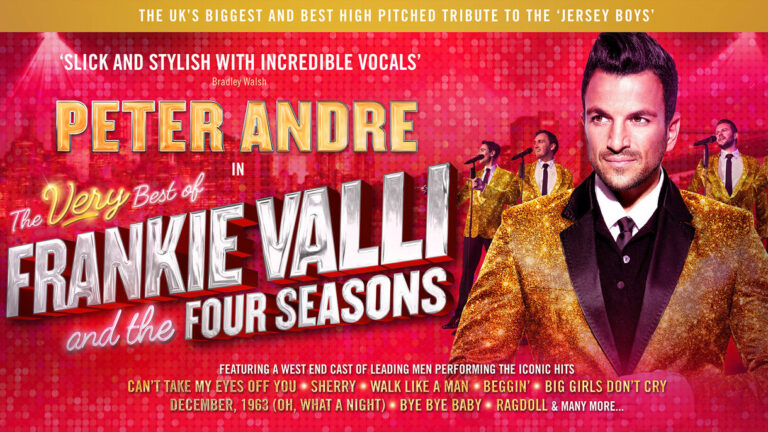 See Peter Andre as Frankie Valli at the BIC