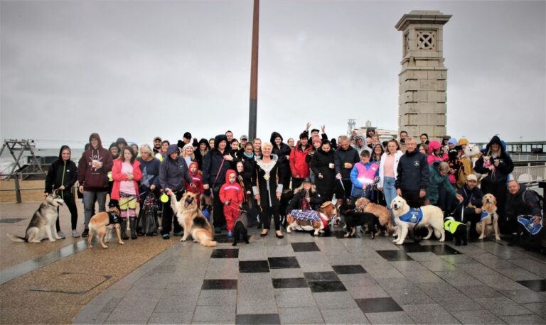 Bournemouth dog walk to support two causes