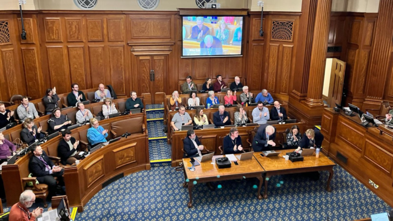 Finance director thanked at Council meeting