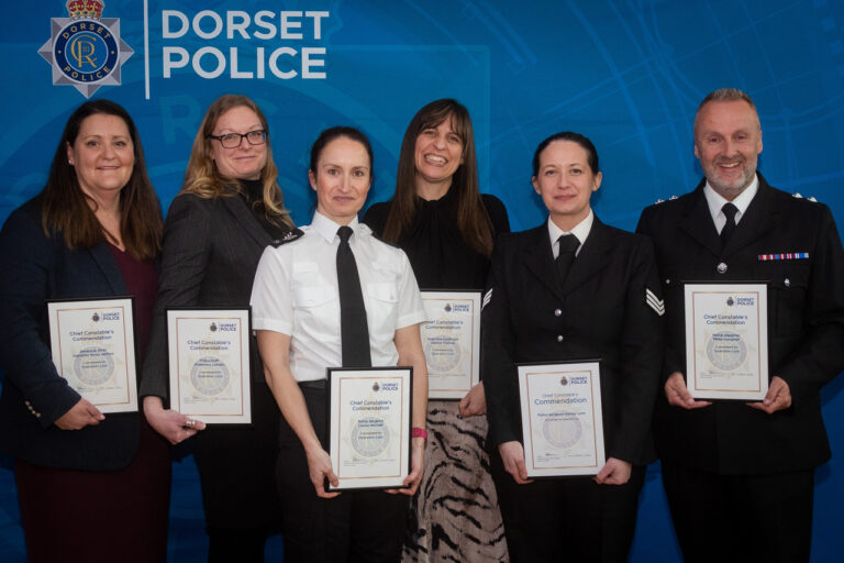 Police staff recognised at Dorset awards