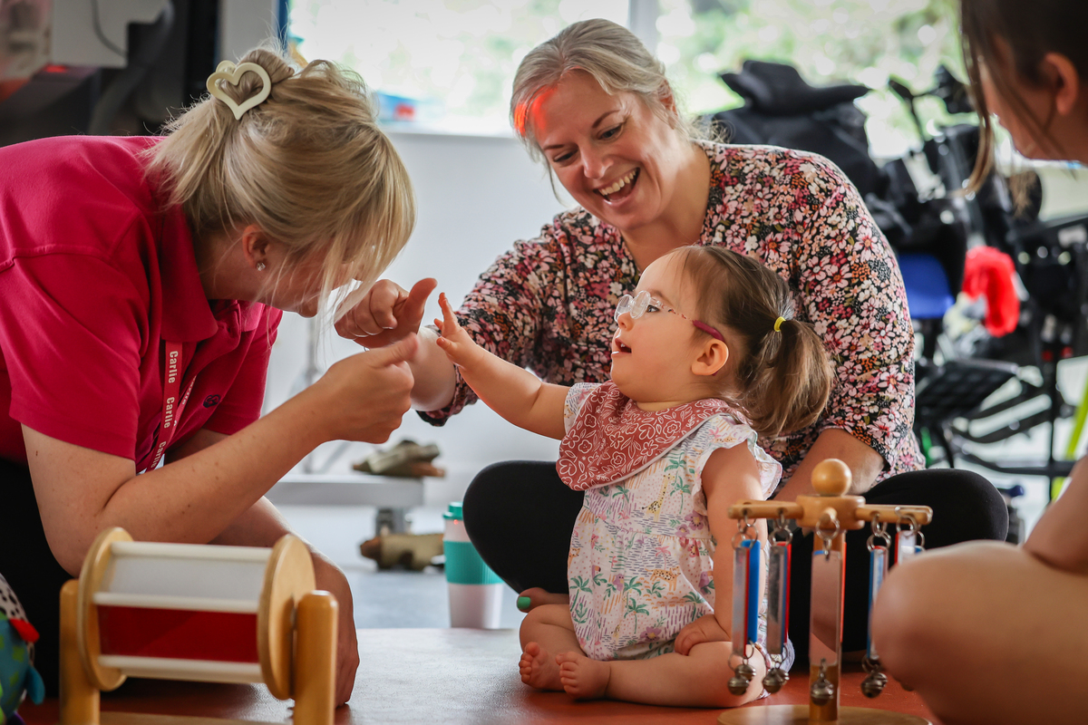 Free sensory sessions for babies with complex needs