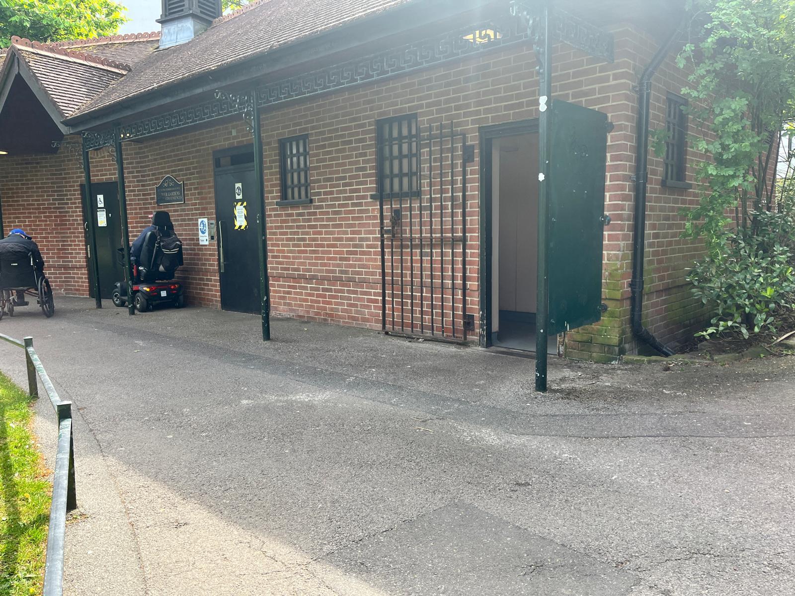 Accessible toilet closed after vandalism