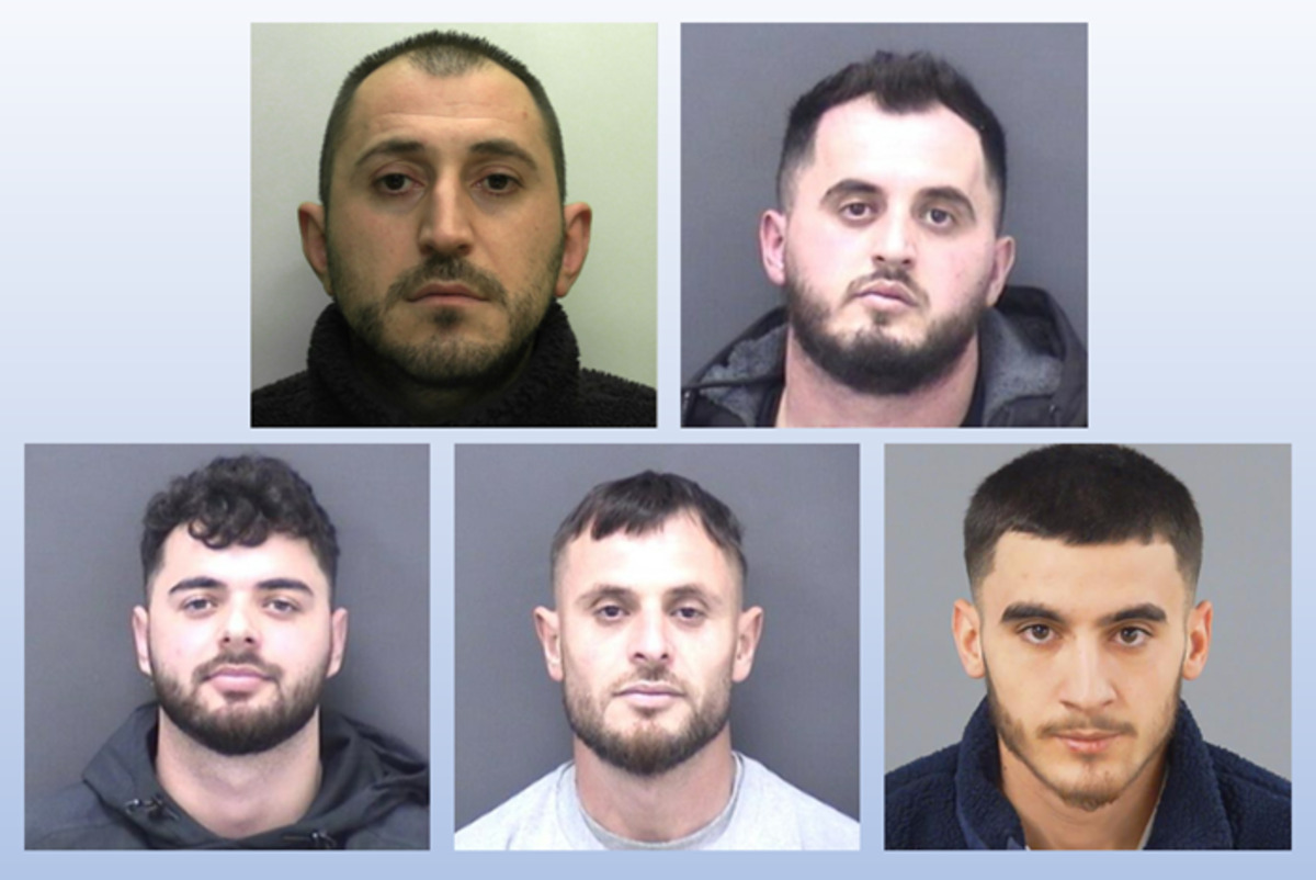 Five jailed over major cocaine supply network