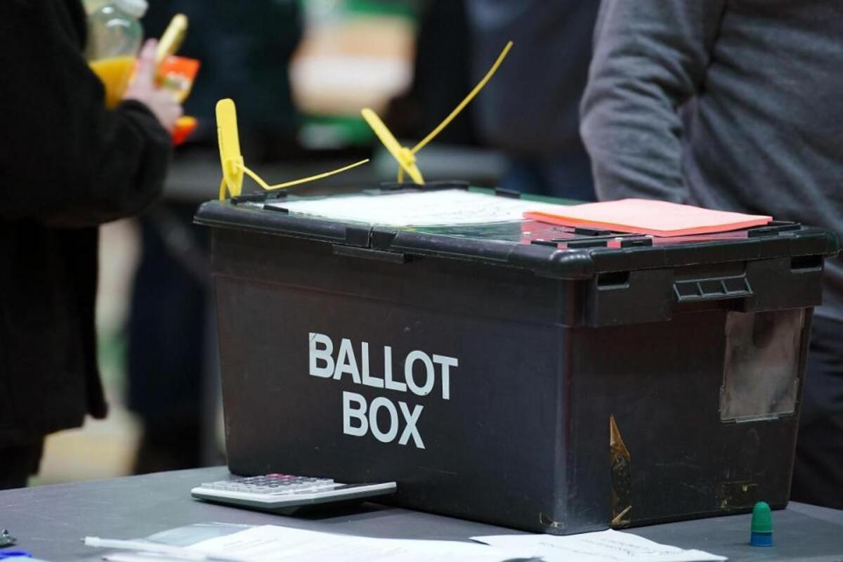 Town council votes being counted today