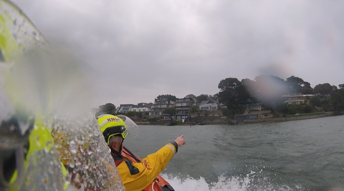 Paddleboarder rescued in harbour