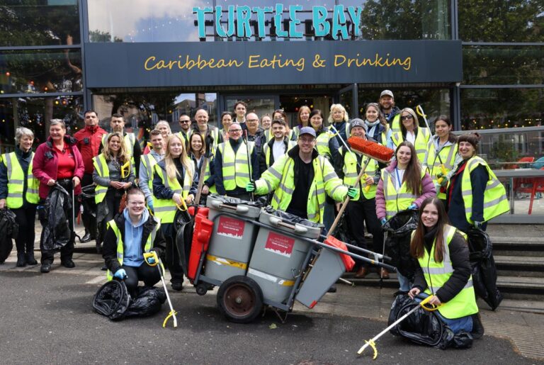 Town firms join big Bournemouth cleanup