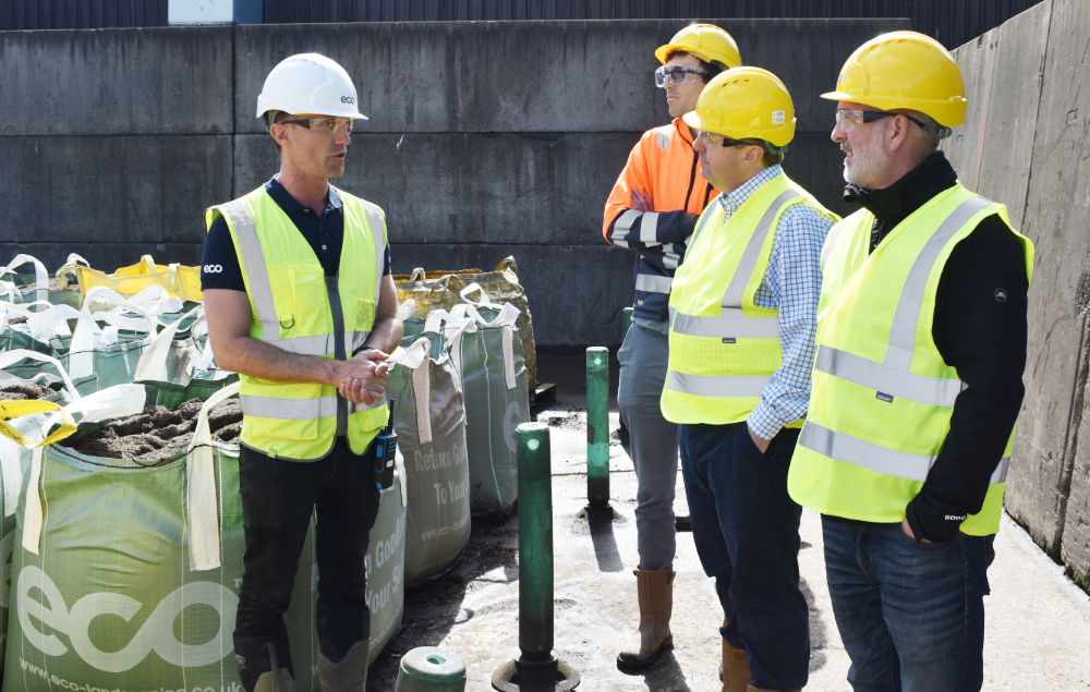 Climate group tours Dorset Eco Park