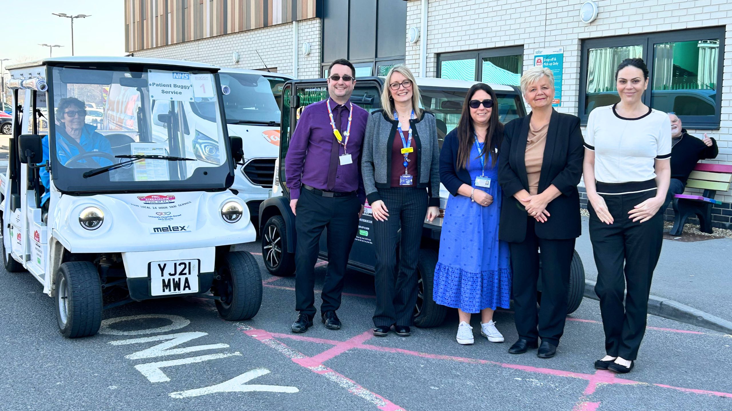 Buggy sponsorship helps hospital patients