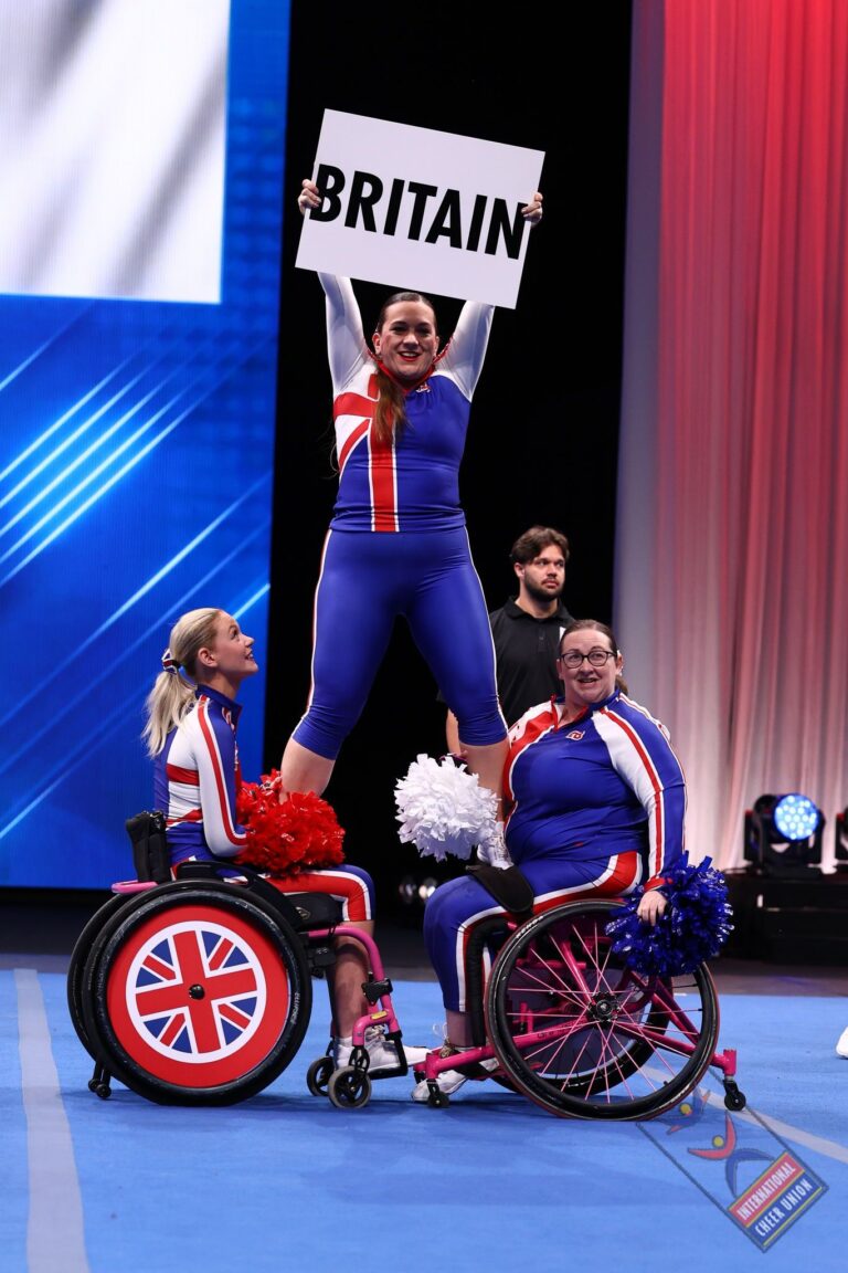 Student helps make history at cheer event