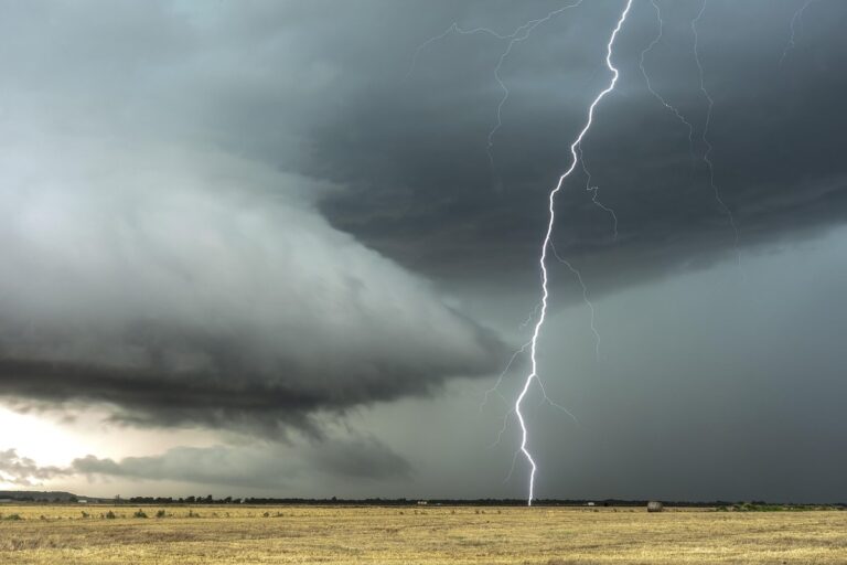 Yellow warning issued for thunderstorms