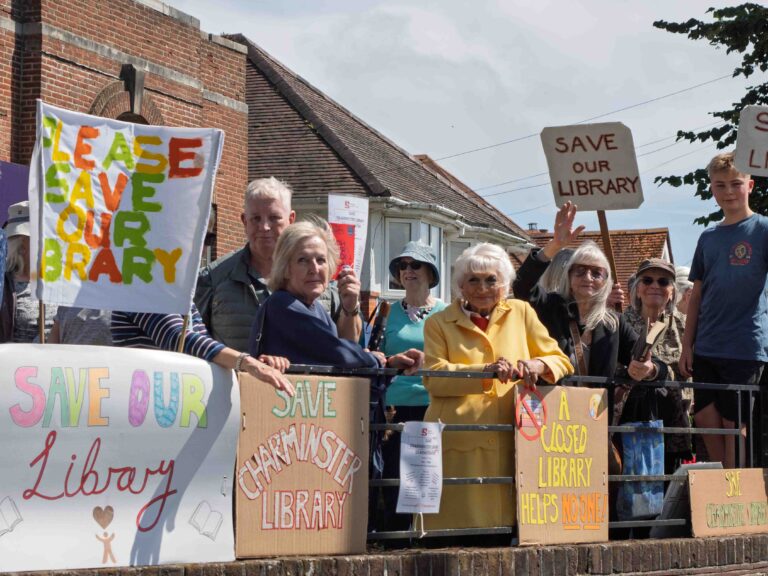 Residents rally for Charminster library