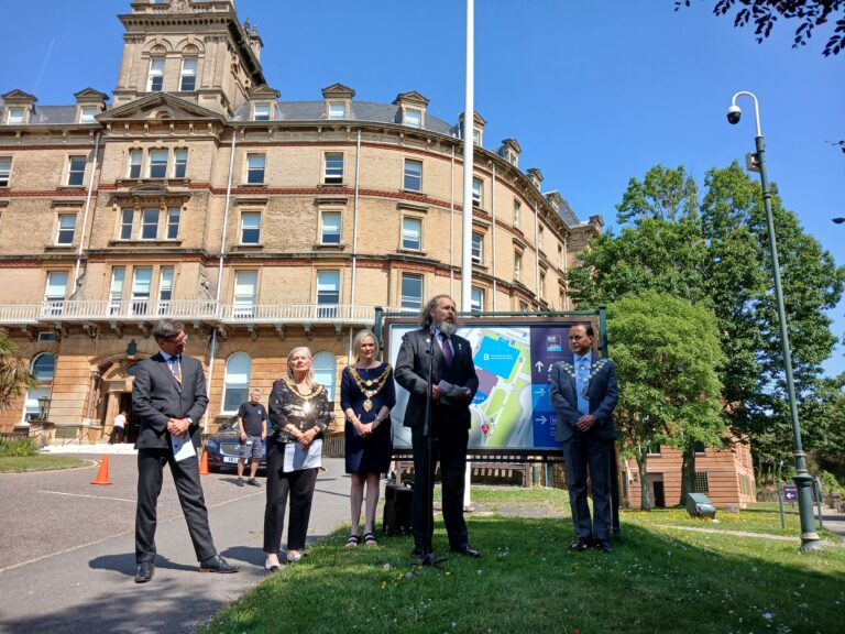Council raises flag to show support
