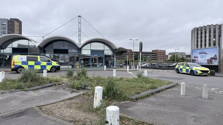 Rail lines blocked after Poole incident